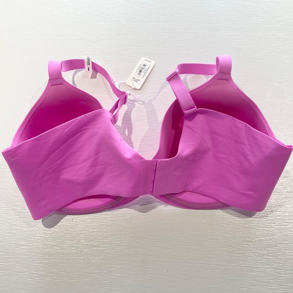 New Aerie SMOOTHEZ Full Coverage Lightly Lined Underwire Bra Pink Size 38D - Picture 10 of 15